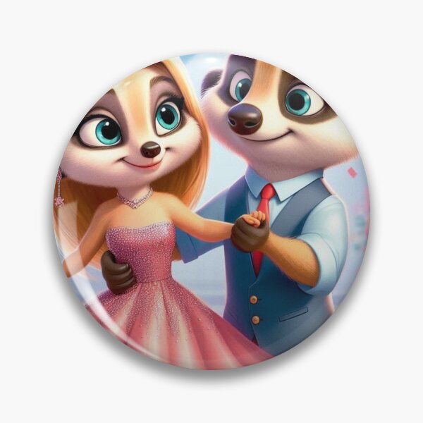 Item preview, Stunning Meerkat Couple designed and sold by Mywaymylife.