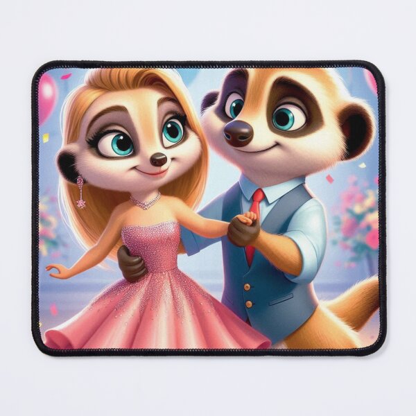 Item preview, Stunning Meerkat Couple designed and sold by Mywaymylife.