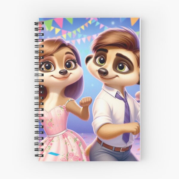 Item preview, Dancing Couple Meerkat designed and sold by Mywaymylife.