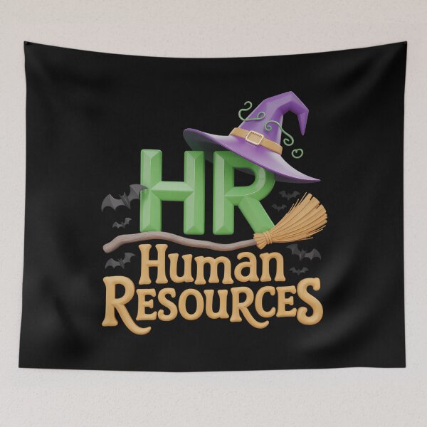 Item preview, Funny Witch Human Resources Pumpkin Halloween designed and sold by Turbotine.
