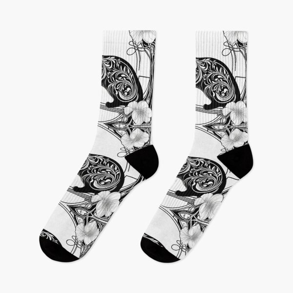 Artikelvorschau, Schwarze Katze mit monochromem Jugendstilmotiv entworfen und verkauft von LEO'S CREATURE　れおずくりーちゃー.