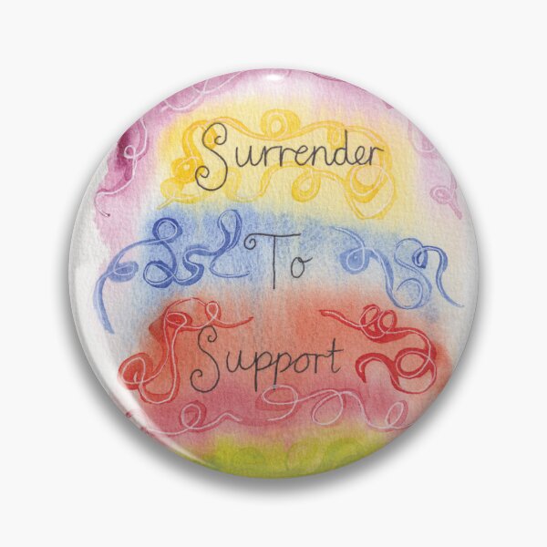 Item preview, Surrender To Support Inspirational Quote designed and sold by Kirsten Robinson Art.