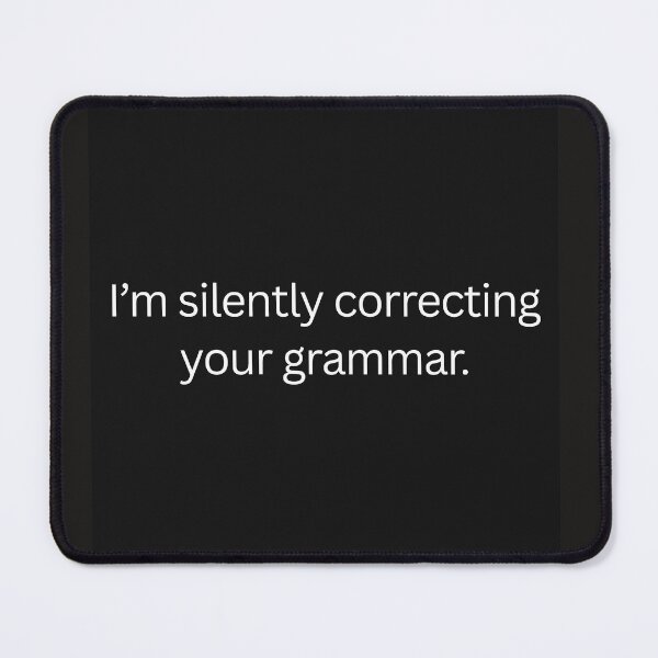 Item preview, Funny Grammar Teacher Coffee Quote designed and sold by IronInk0351.