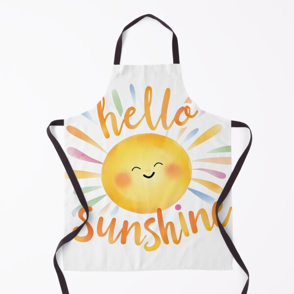 Item preview, Hello Sunshine Sticker, Cute Happy Quote designed and sold by Moodune.