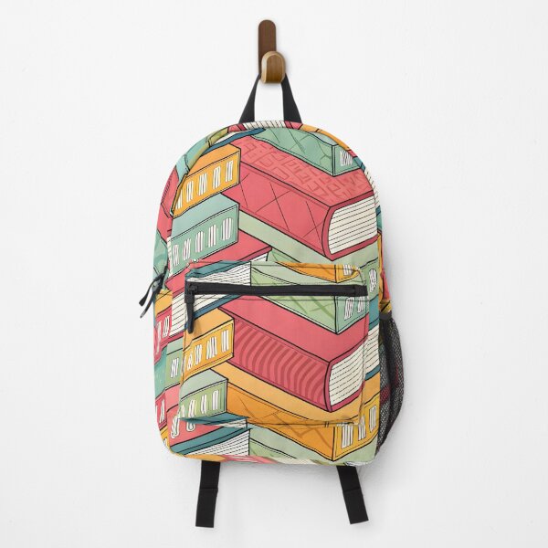 Item preview, Colorful book pattern designed and sold by trendspatterns.