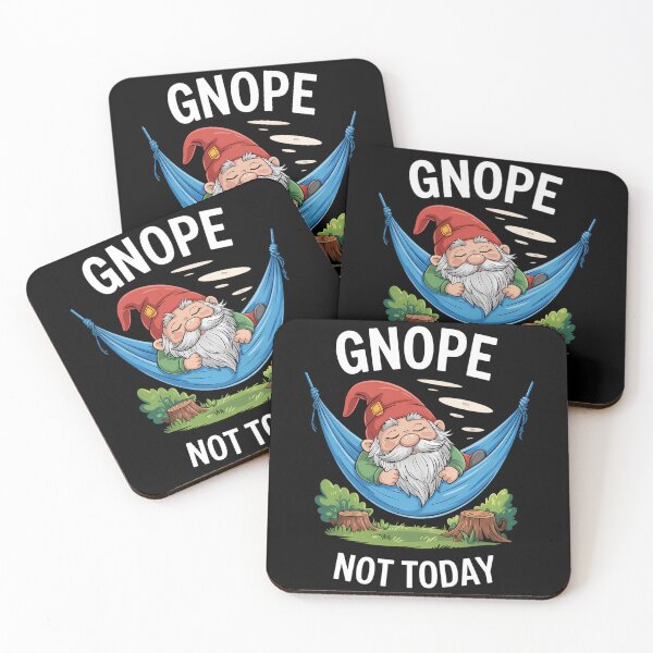 Item preview, Gnomes Lazy Funny Pun designed and sold by DeadlockCrew.