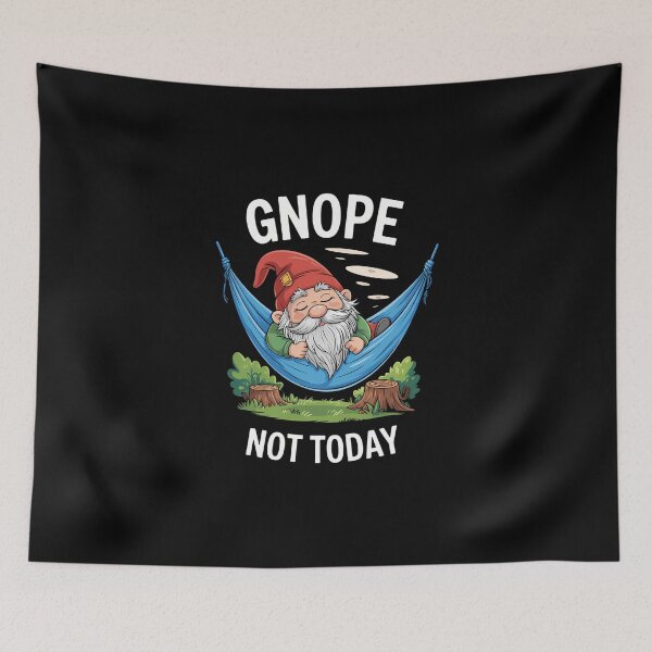 Item preview, Gnomes Lazy Funny Pun designed and sold by DeadlockCrew.
