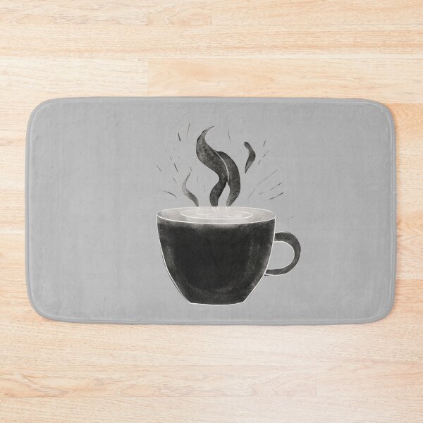 Item preview, Cappuccino Coffee Mug Charcoal Drawing designed and sold by StegzArt.