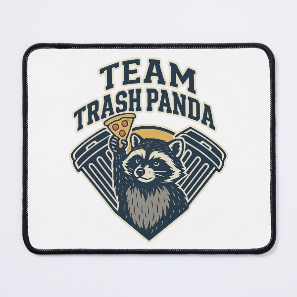 Item preview, Team Trash Panda – Vintage Raccoon Mascot Design designed and sold by CraftedHome.