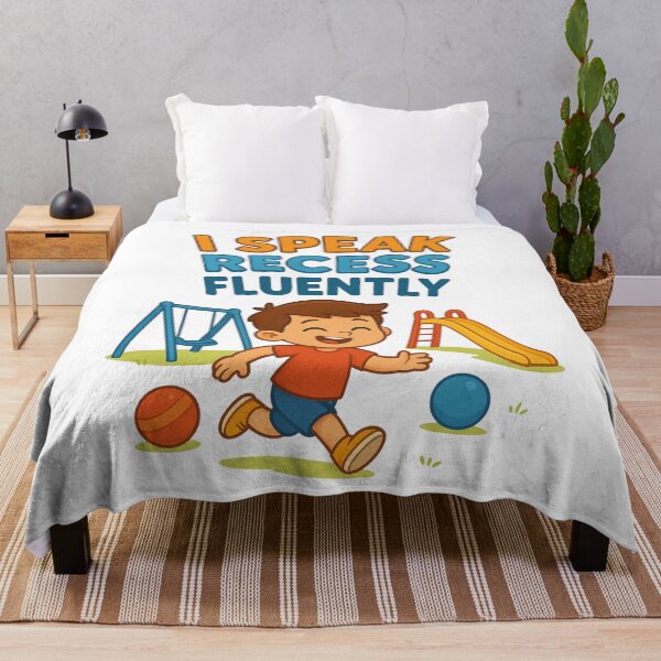 Item preview, “I Speak Recess Fluently” designed and sold by MORELL Design.