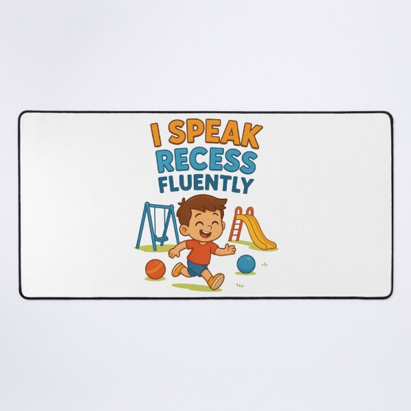 Item preview, “I Speak Recess Fluently” designed and sold by MORELL Design.