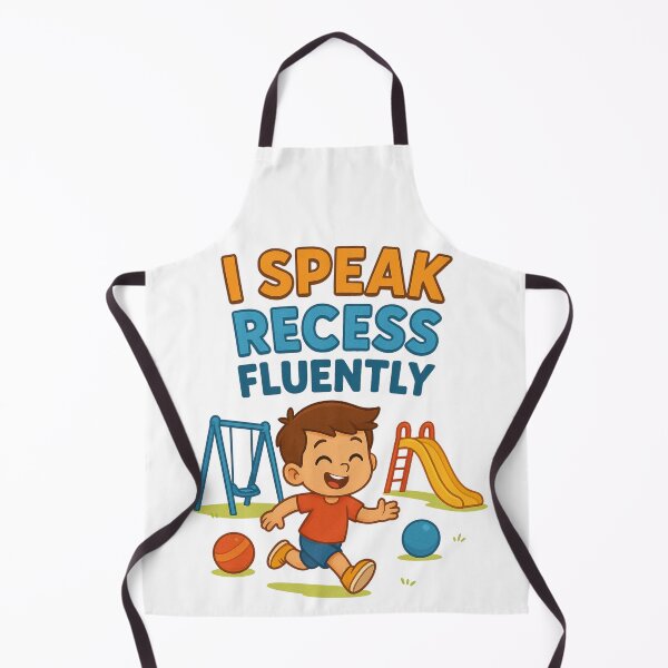 Item preview, “I Speak Recess Fluently” designed and sold by MORELL Design.