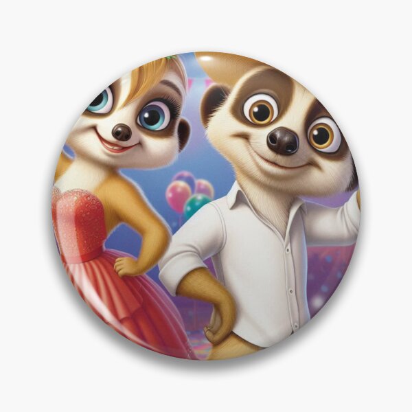 Item preview, Partying Meerkat designed and sold by Mywaymylife.