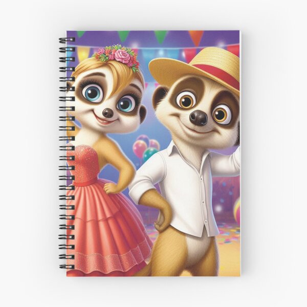 Item preview, Partying Meerkat designed and sold by Mywaymylife.