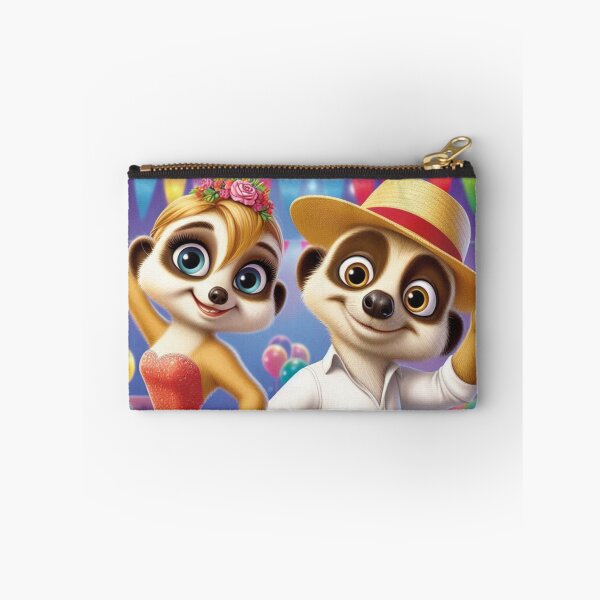 Item preview, Partying Meerkat designed and sold by Mywaymylife.