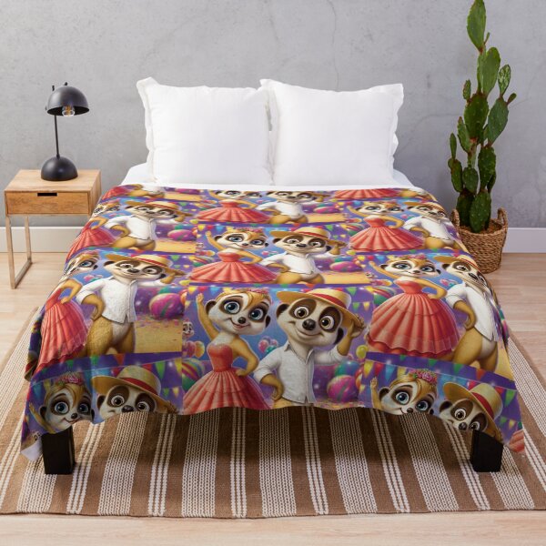 Item preview, Partying Meerkat designed and sold by Mywaymylife.