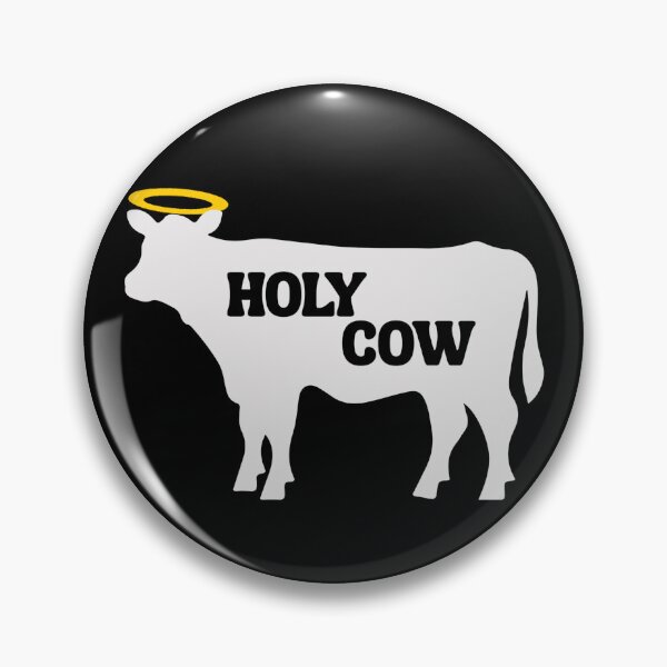 Item preview, Cow With Halo Holy Cow designed and sold by pUNKnown.