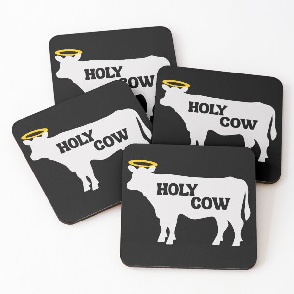 Item preview, Cow With Halo Holy Cow designed and sold by pUNKnown.