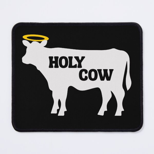 Item preview, Cow With Halo Holy Cow designed and sold by pUNKnown.