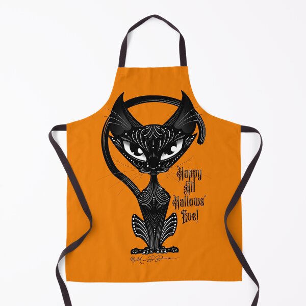 Item preview, All Hallows’ Eve Cat designed and sold by MetroInk.