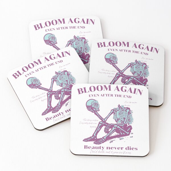 Item preview, Bones and Flowers : Bloom Again Even After The End designed and sold by Ninetyjuly.