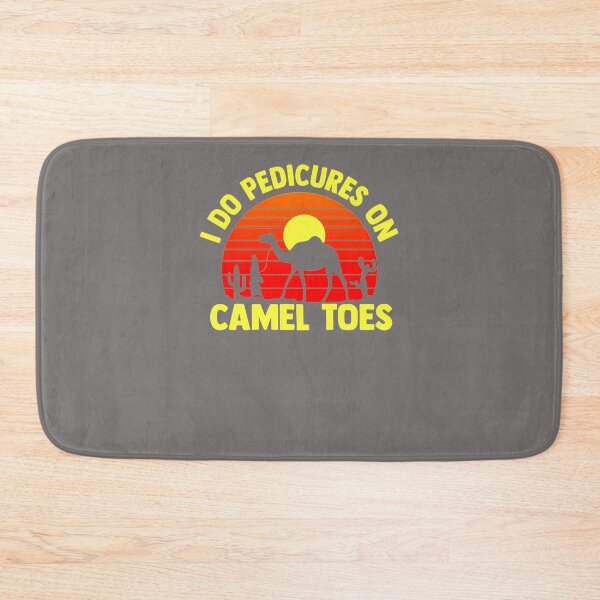 Item preview, I-DO-PEDICURES-ON-CAMEL-TOES--VINTAGE-SUNSET-T-SHIRT designed and sold by ElzbietMakowski.