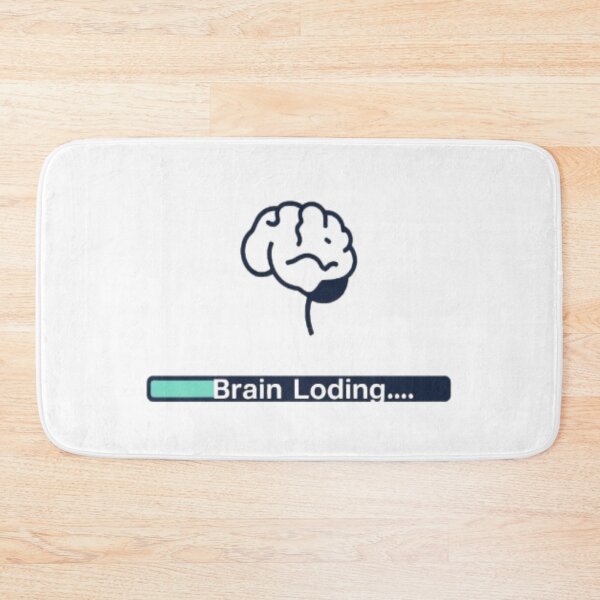 Item preview, Brain Loading… • Funny Overthinker Quote Design for Stickers & Tees designed and sold by CMdigit.