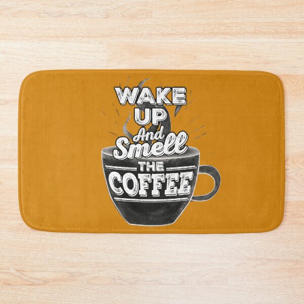 Item preview, Wake Up and Smell the Coffee Charcoal Coffee Cup designed and sold by StegzArt.