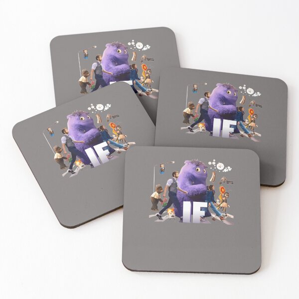 Item preview, IF-2024-MOVIE-IMAGINARY-FRIENDS-PURPLE-FURRY-IMAGINARY-FRIENDS-T-SHIRT designed and sold by ElzbietMakowski.