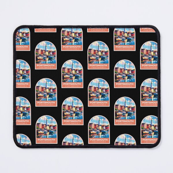 Item preview, Portsmouth New Hampshire Sticker designed and sold by TulipaGraphics.