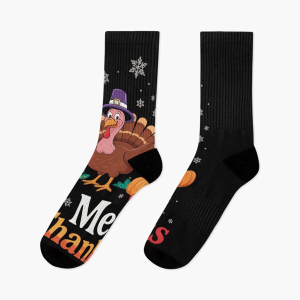 Item preview, Merry Thanksmas Christmas Thanksgiving designed and sold by blueyeeti.