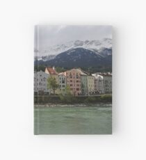 Innsbruck Inn view Hardcover Journal