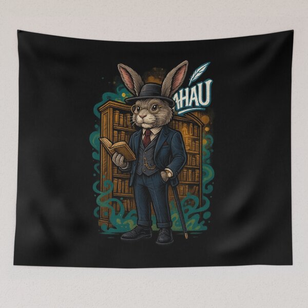Item preview, Ahau Scholar – The Wise Rabbit by Ahau Designs designed and sold by Ahau Designs.