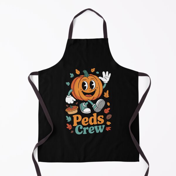 Item preview, PEDS Crew Pumpkin Thanksgiving Fall Pediatric Nurse designed and sold by CookWorldLaughs.