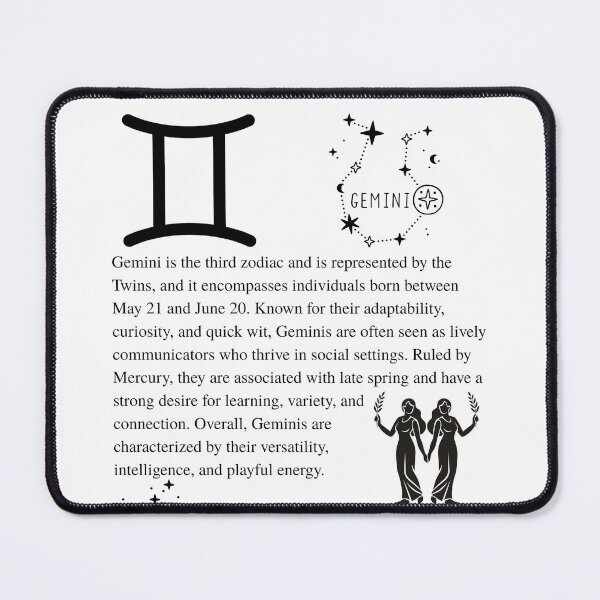 Item preview, Gemini Zodiac Sign designed and sold by RedWolf-Designs.
