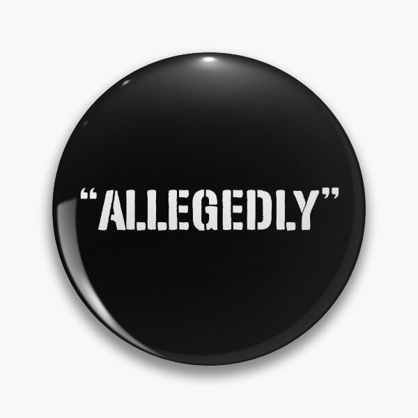 Item preview, Allegedly - Lawyer Attorney Gift designed and sold by zenicafariana.