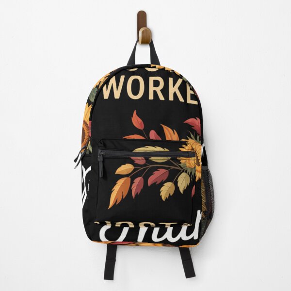 Aperçu de l'œuvre Employé de la poste reconnaissant pour Thanksgiving créée et vendue par CookWorldLaughs.