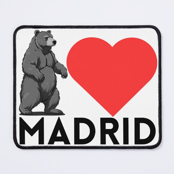 Item preview, I Love Madrid Bear designed and sold by RDproject.