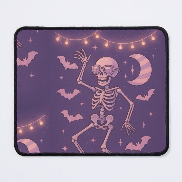 Item preview, Sweet & Spooky Disco Skeleton – Retro Halloween Dance Party Aesthetic designed and sold by Shoppersoul.