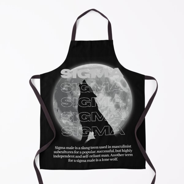 Item preview, Sigma Male Wolf – Alpha Mindset Lunar Aesthetic designed and sold by Alfisidiq.