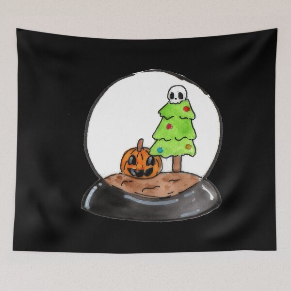 Item preview, Spooky Christmas Snow Globe designed and sold by fquZ5yKOO10.