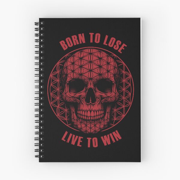 Item preview, Born to Lose... Live to Win by Lemmy designed and sold by Robert "Hellfish" Fonseca.