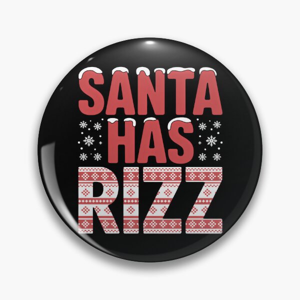 Item preview, Santa Has Rizz - Funny Gen Alpha Slang Christmas Teacher designed and sold by PunkNation-Arts.