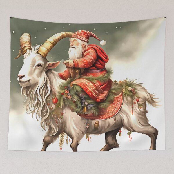 Item preview, Scandinavian Mythology Julbocken Yule Goat And Jultomten designed and sold by taiche.