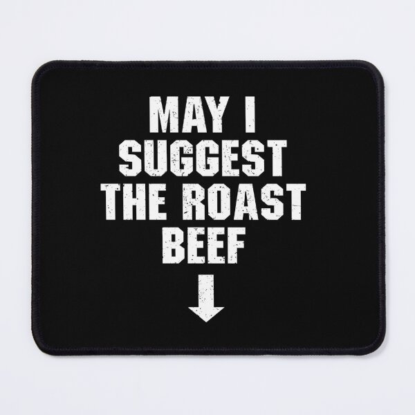 Item preview, May I Suggest The Roast Beef - Dirty Jokes designed and sold by manueldila.