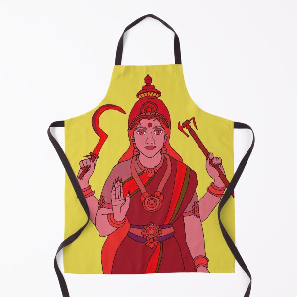 Item preview, Goddess Raktdantika Digital Artwork | Fierce Form of Durga | Hindu Divine Warrior Wall Decor designed and sold by Harshit_Digital_Arts.
