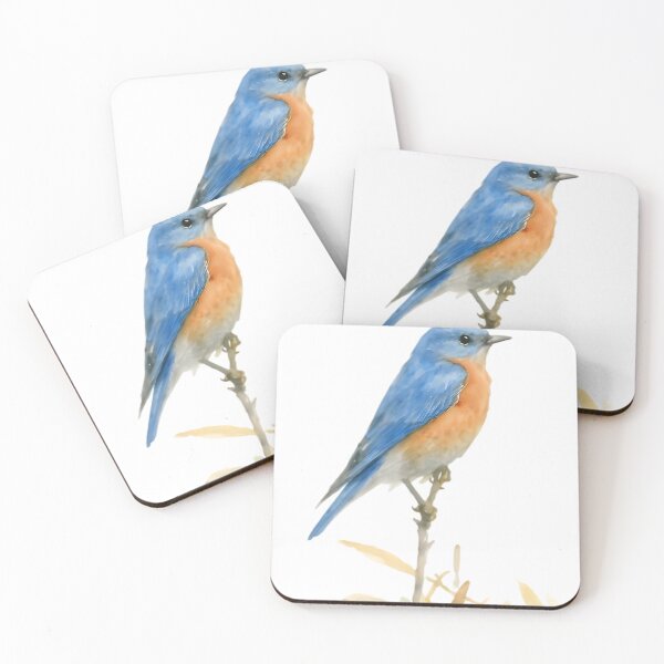 Item preview, Western Bluebird (Sialia mexicana) designed and sold by HOMETOWN86.