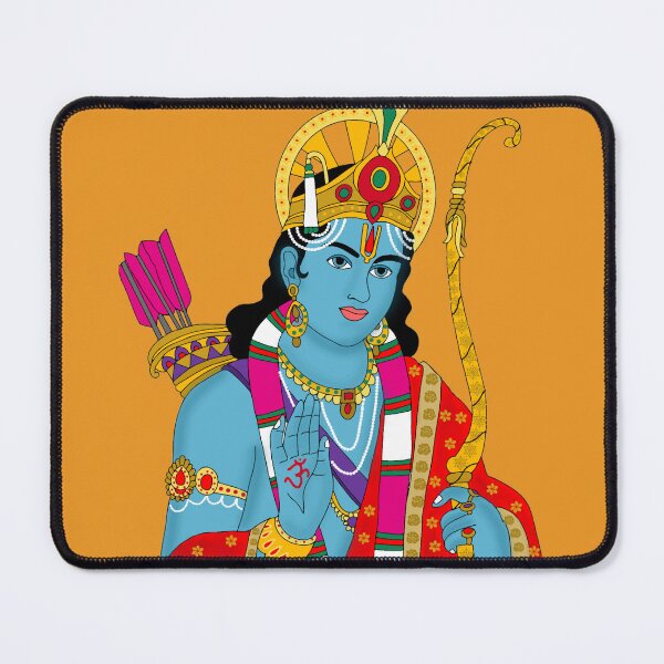 Item preview, Lord Rama Digital Illustration | Divine King of Ayodhya | Hindu Mythology Spiritual Artwork designed and sold by Harshit_Digital_Arts.