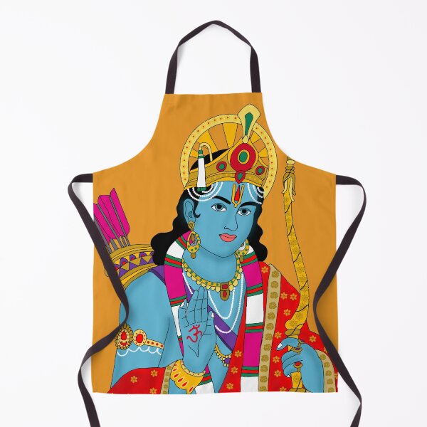 Item preview, Lord Rama Digital Illustration | Divine King of Ayodhya | Hindu Mythology Spiritual Artwork designed and sold by Harshit_Digital_Arts.