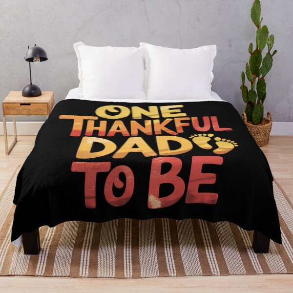 Item preview, Thankful Dad To Be Thanksgiving Pregnancy Announcement designed and sold by DoorwayThreads.